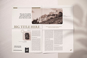 The NeoSpaper Indesign Template, a Print Template by Luuqas Design (Thumbnail 6 of 10)