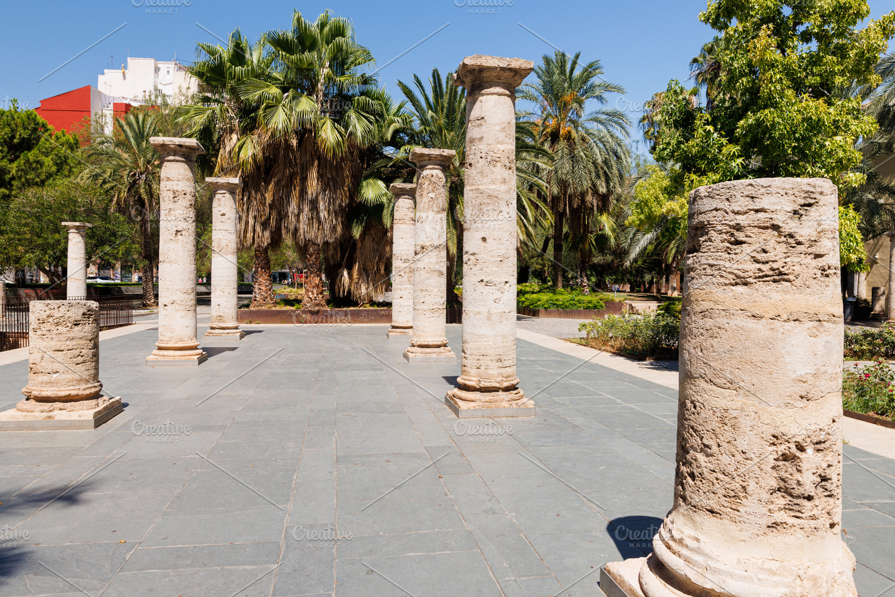 Archaeological Remains Antique Gardens Hospital, Valencia, an Arts & Entertainment Photo by Bepslabor