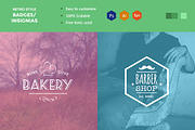 Retro Style Badges & Insignias, an Object Graphic by WellMadePixel (Thumbnail 4 of 5)