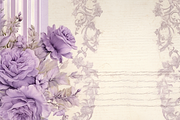 Purple Rose Strips, a Pattern Graphic by Printable Treasure (Thumbnail 4 of 8)