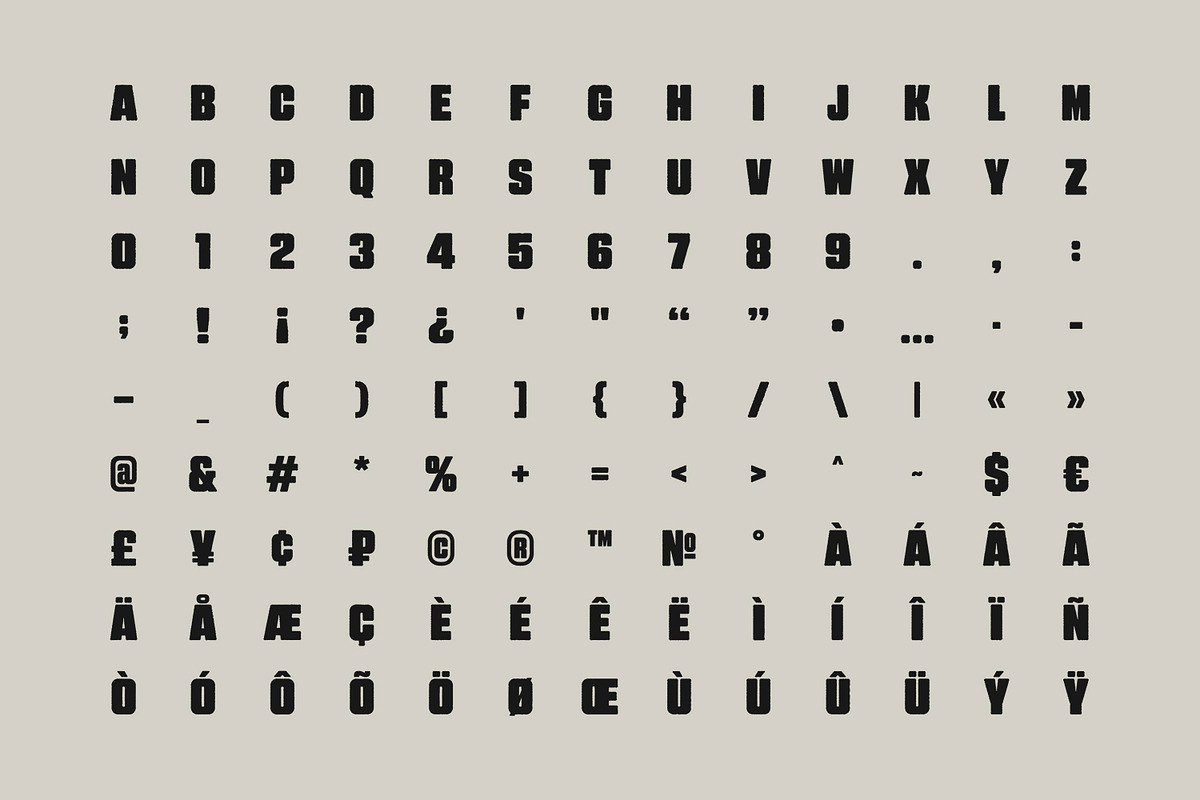 Mosher - Distressed Display Font, a Sans Serif Font by pixelbuddha.net (Photo 4 of 6)