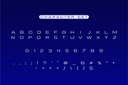 Acor Futuristic Clean Extended Font, a Sans Serif Font by Ebad Designs (Thumbnail 2 of 8)