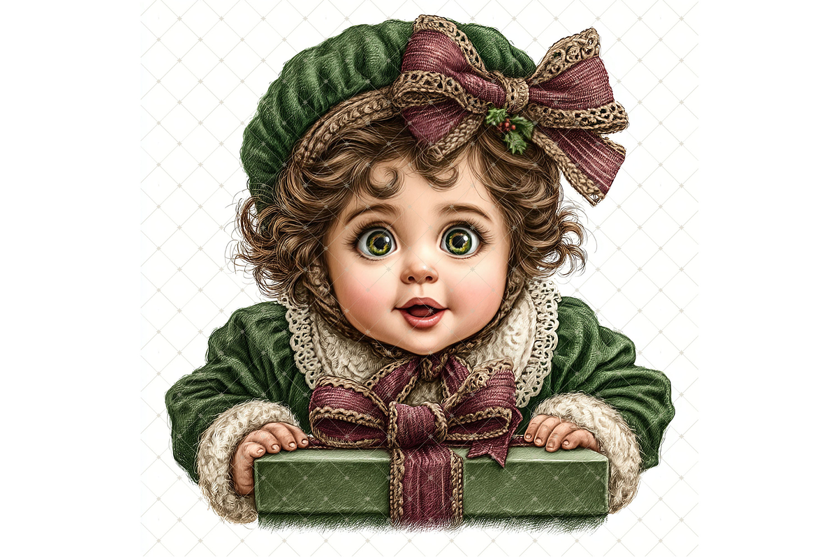 Winter Baby Clipart JPG, a Seasonal Illustration by Memories By Lea (Photo 17 of 20)