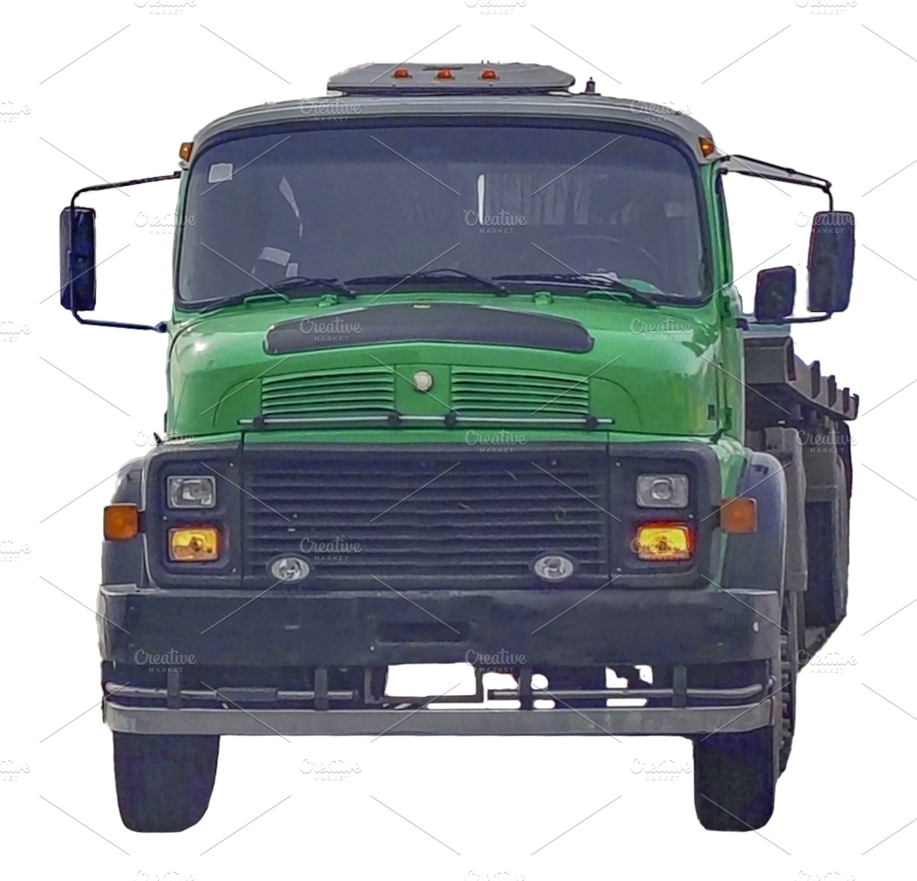 Isolated image of cargo truck, a Transportation Photo by DanFLCreativo