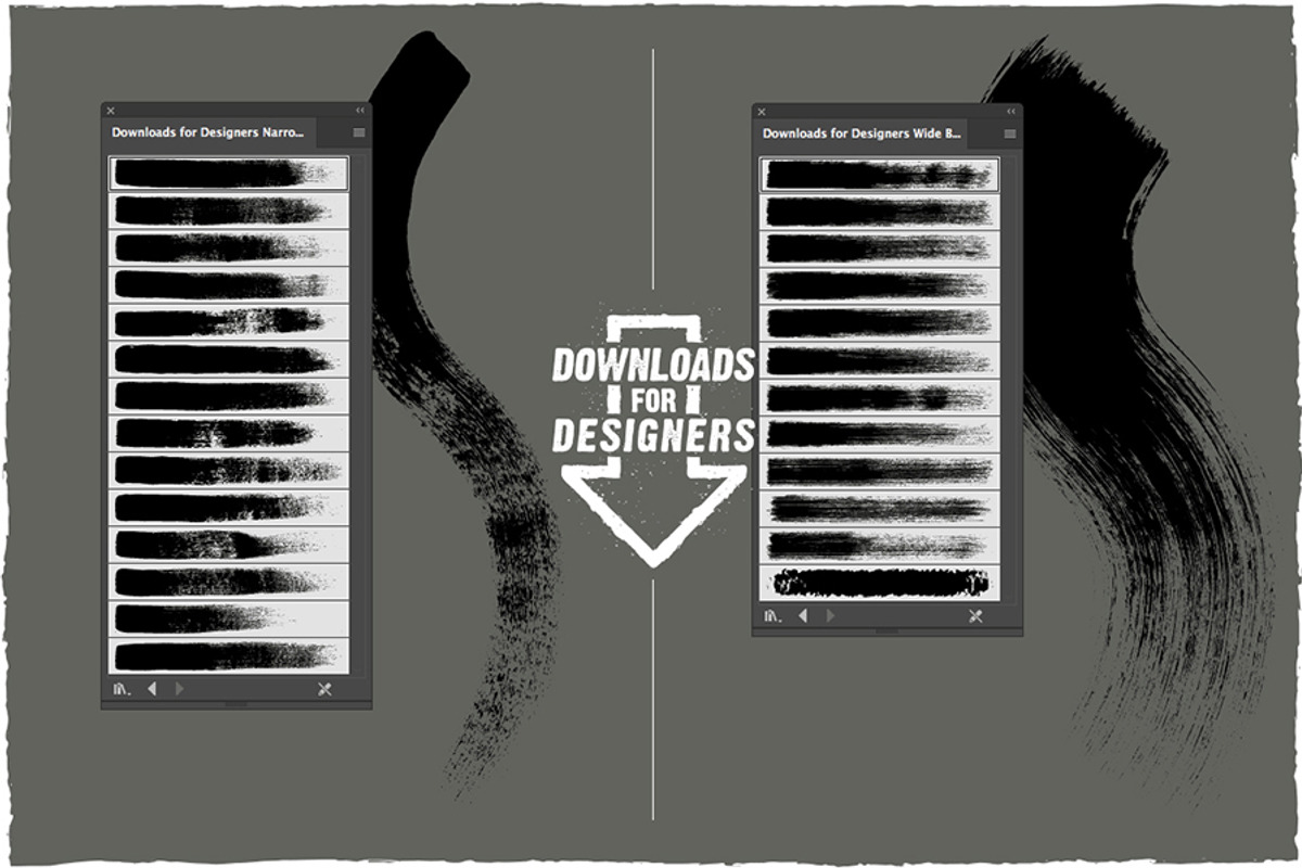 Strokes and Streaks - Vector pack, a Texture Graphic by Downloads for Designers (Photo 8 of 9)