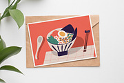 Ramen bowl, Japanese food, a Food Illustration by Good Studio (Thumbnail 2 of 3)