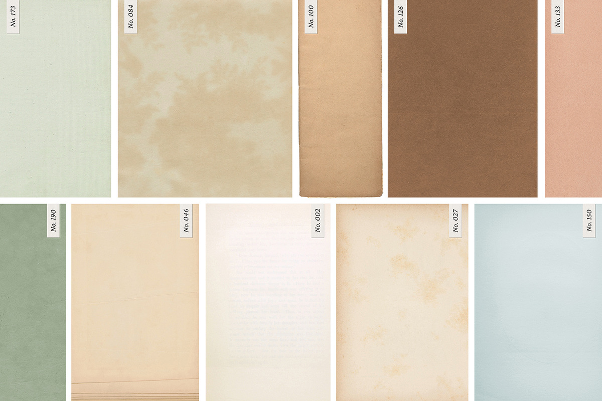 The Antiquarian Paper Archive, a Texture Graphic by Dina Mae (Photo 5 of 19)