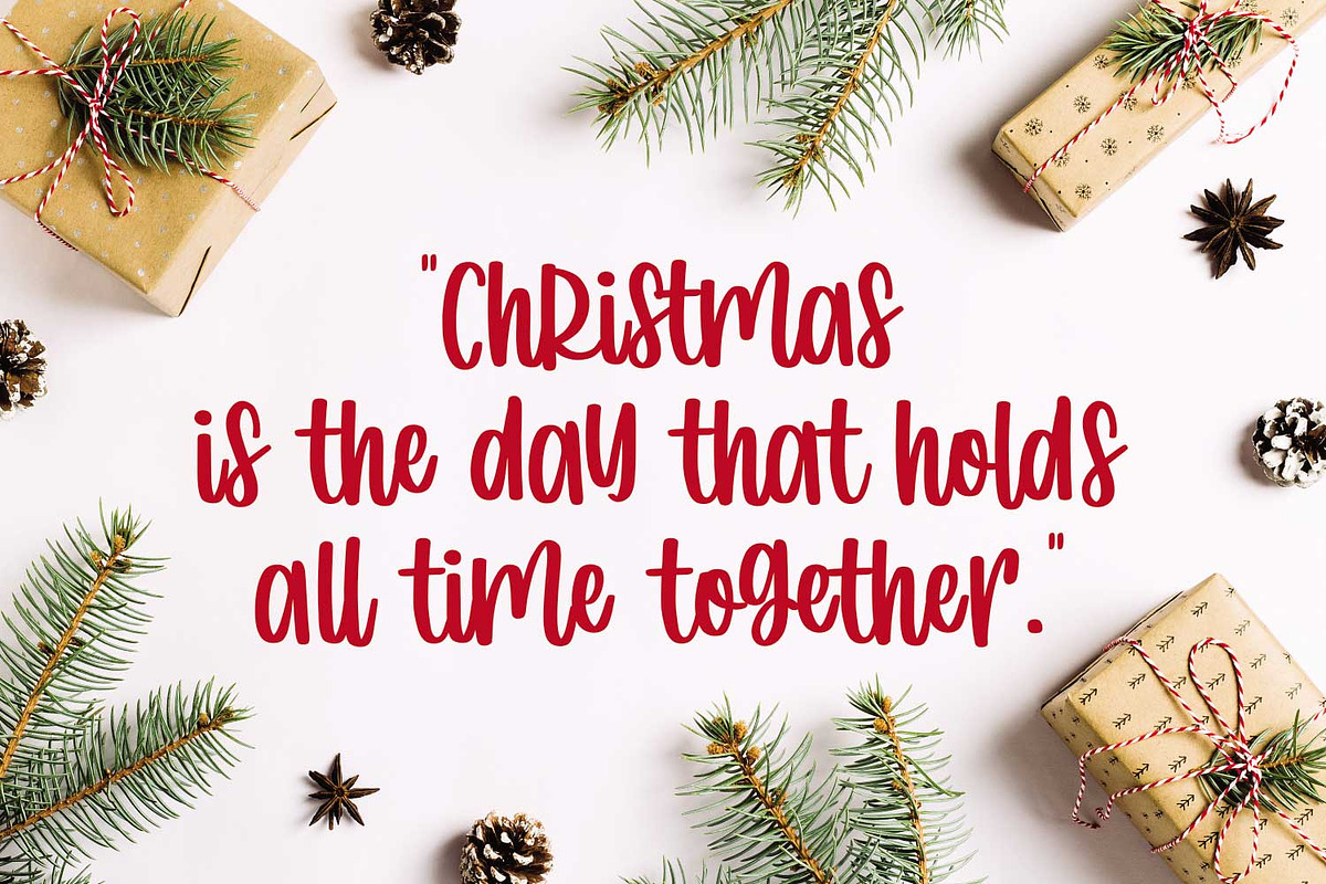 Christmas Cookies, a Font by Mozatype (Photo 5 of 11)