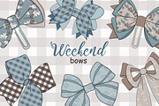 Weekend Bows, an Object Illustration by GlamArtZhanna (Thumbnail 2 of 2)