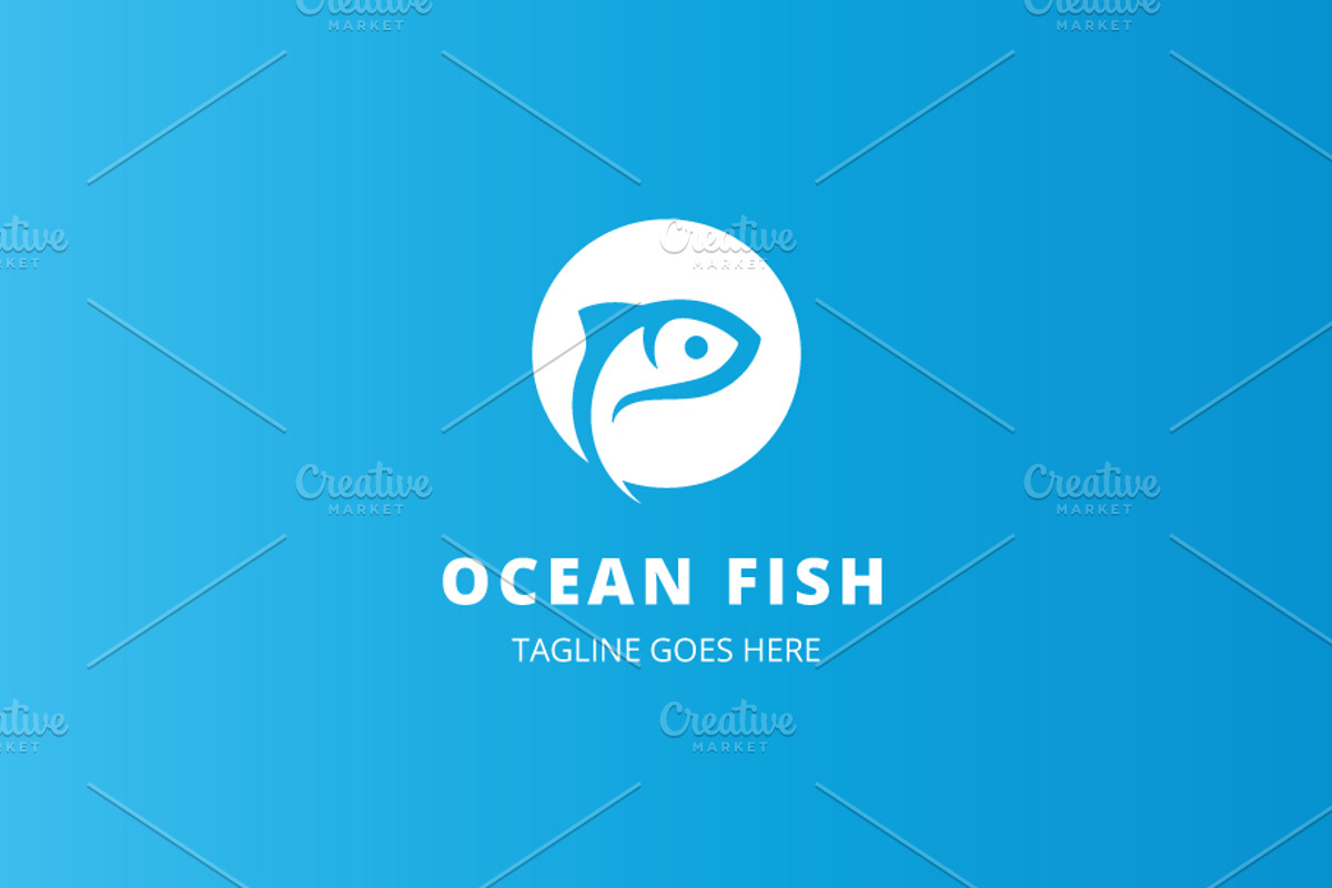 Ocean Fish Logo, a Branding & Logo Template by Brahmma (Photo 2 of 3)