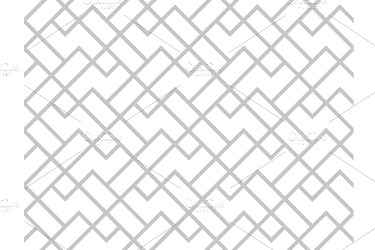 The geometric pattern with lines, a Pattern Graphic by RODINA (Photo 1 of 3)