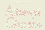 CS Ringo Dashed, a Script Font by Craft Supply Co. (Thumbnail 3 of 8)