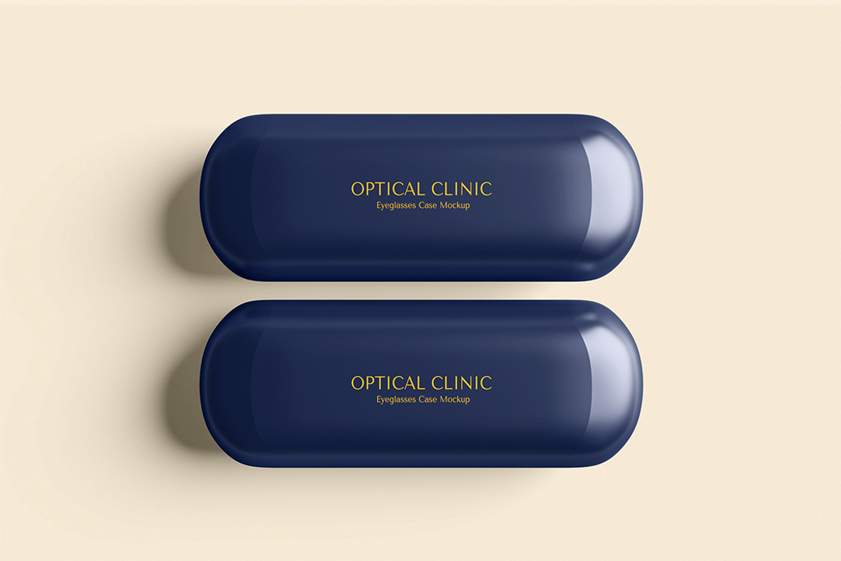 Eyeglasses Case Mockup, a Cups & Container Mockup by Pikachudesign (Photo 2 of 5)