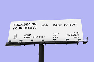 Urban Billboard Mockup, an Advertising Mockup by Voar Mockups