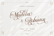 Dellanor Script - A Wedding Font, a Script Font by Ainun Jinan (Thumbnail 5 of 10)