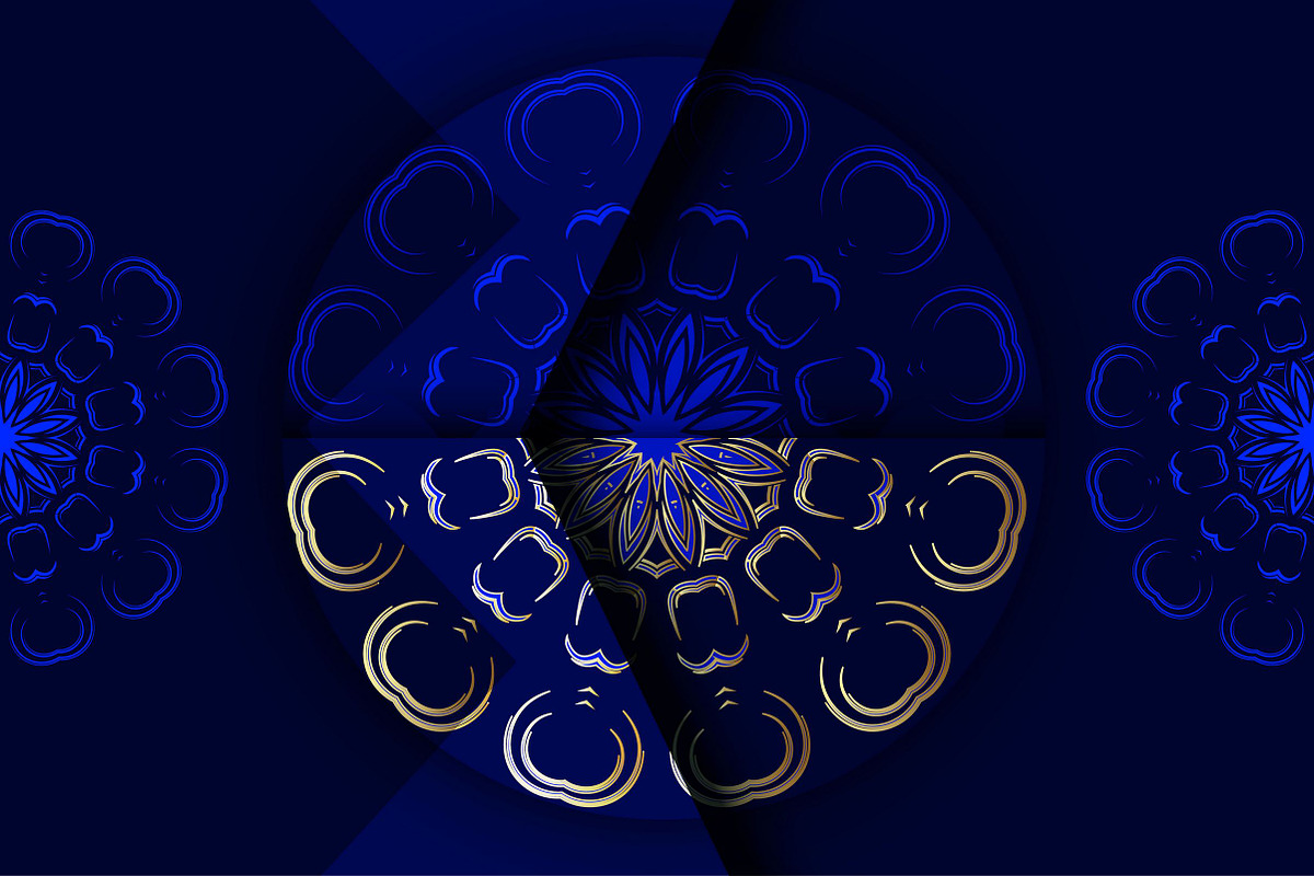 Mandala Circular Pattern Vector Pack, a Background Graphic by NJ Himel (Photo 49 of 95)