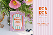 Bonbon Playful Frames & Backgrounds, an Object Graphic by alonahaidash (Thumbnail 10 of 15)