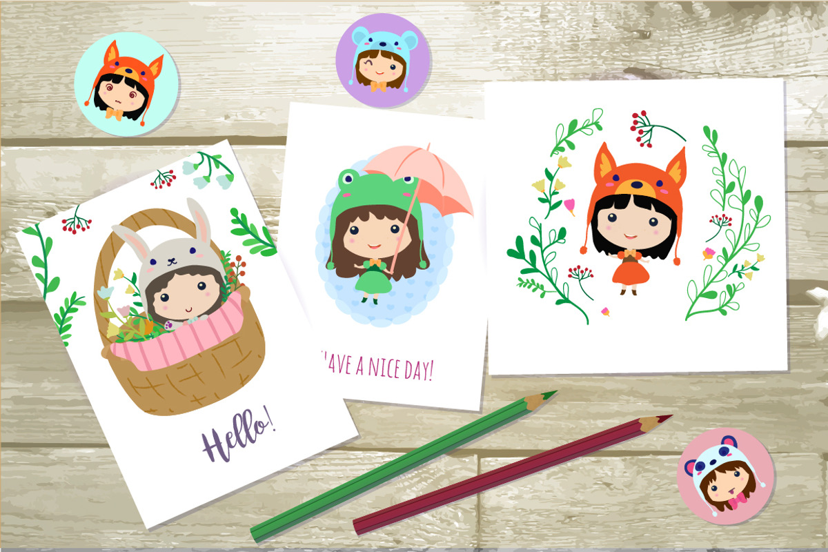 The cute critter girls, a Background Graphic by Lunoceros (Photo 4 of 7)