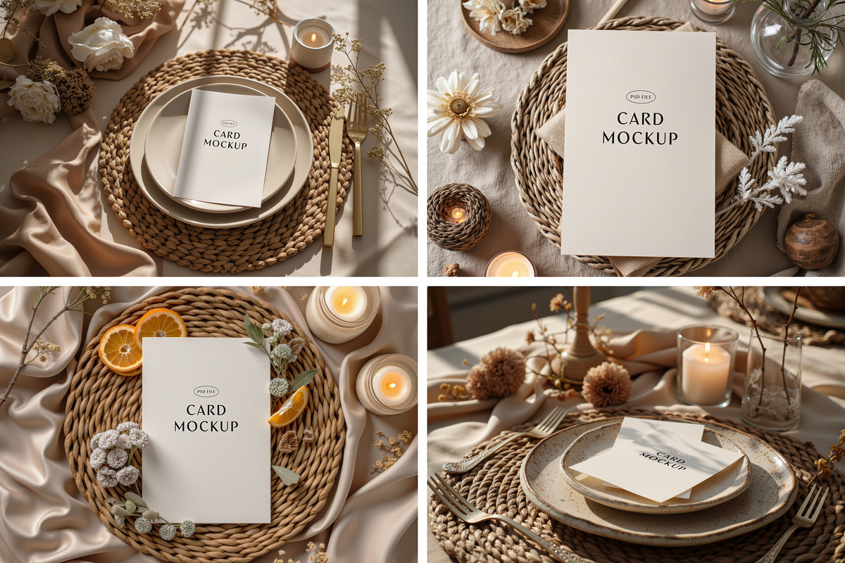 36 Hobo Festive Card Mockup, a Product Mockup by Pure Design (Photo 5 of 10)
