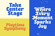 Lovie Cloud Fun Display Font, a Serif Font by Letterhend Studio (Thumbnail 9 of 9)