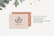 Rustic Boho Wedding Suite, a Stationery Template by Pixejoo (Thumbnail 7 of 7)