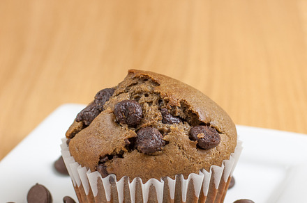 Chocolate chocolate chip muffin stock photo containing chocolate and chips preview 6