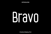 Bravo - Modern Sans Serif