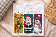 Christmas Santa Reindeer Snowman Png, an Object Illustration by Libby Wishes (Thumbnail 1 of 3)
