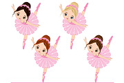 Vector Ballerina, Vector Ballet, an Illustration by TheCreativeMill (Thumbnail 3 of 4)