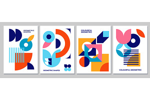 Abstract modern posters, a Decorative Illustration by Buch&Bee