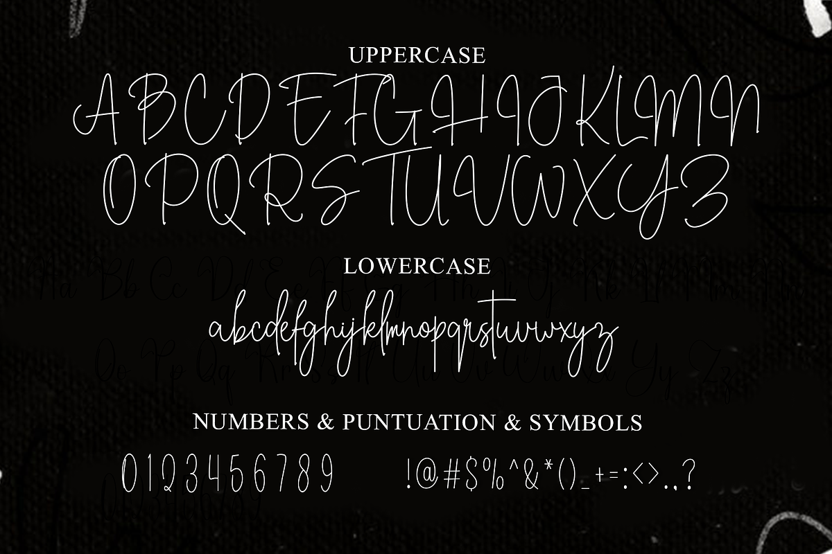 Simple Brittany, a Handwritten Font by InermediaSTUDIO (Photo 6 of 7)