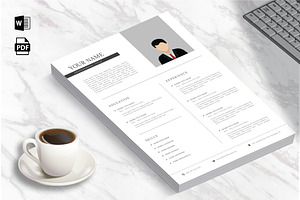 Resume, Creative CV Instant Download, a Resume Template by Blue Digital Studio