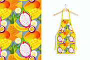Juicy fruits Clipart collection, an Illustration by ViktoriaLapshyna (Thumbnail 8 of 14)