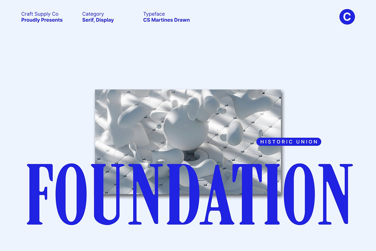 CS Martines Drawn, a Serif Font by Craft Supply Co. (Photo 7 of 8)