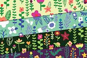 Floral Doodles Patterns, a Pattern Graphic by Lemonade Pixel (Thumbnail 2 of 3)