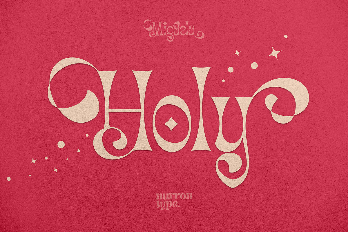 Migaela, a Font by nurrontype (Photo 3 of 15)