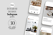 Interior Design Instagram Template, a Social Media Template by yesitisprintable (Thumbnail 6 of 6)