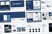 Nexa EV Futuristic Brand Guidelines, a Branding & Logo Template by trabaskriya (Thumbnail 5 of 6)