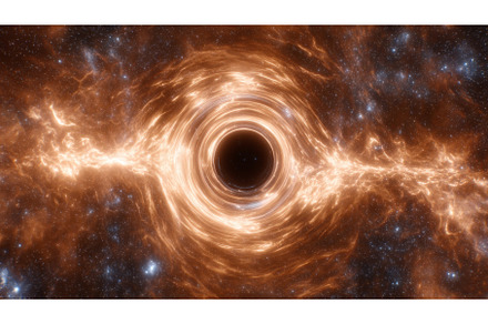 The event horizon of a black hole, an Arts & Entertainment Photo by ZinetroN