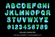 Earth Day Planet 3D Font, a Symbol Font by Font Craft Studio (Thumbnail 2 of 4)