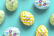 Easter Eggs Mock-up, a Product Mockup by Se٧enStudio (Thumbnail 5 of 11)