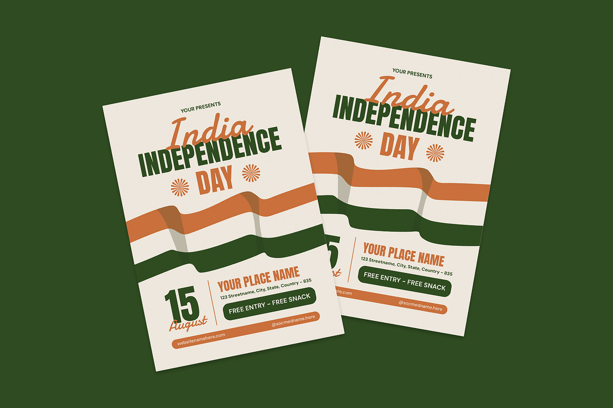 India Independence Day - Flyer