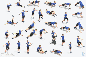 30 Exercise Animations Bundle VOL 2