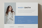 Simple CV Design Template A4, a Resume Template by Filip Studio (Thumbnail 1 of 4)
