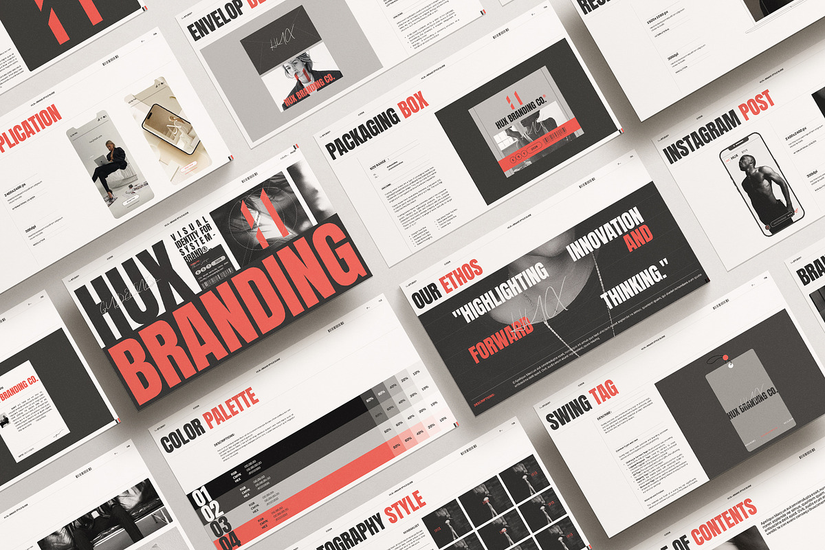 Brand Guidelines Design Template, a Presentation Template by ArtisanaAura (Photo 8 of 13)