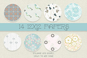 The Quilted Fox, a Decorative Illustration by Bridgett Stahlman Design (Thumbnail 6 of 7)