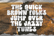 Qulity Bubble Groovy Graffiti Y2K Fo, a Symbol Font by dansdesign (Thumbnail 3 of 7)