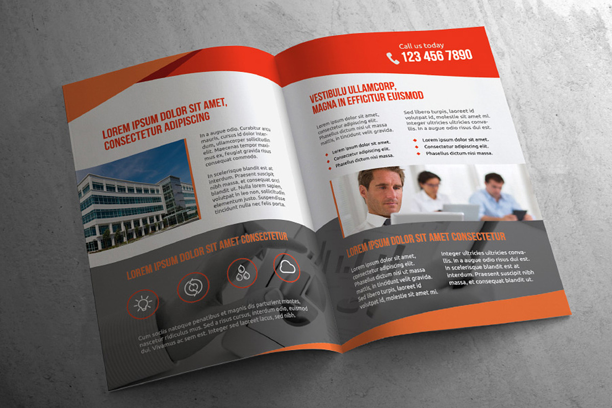 Multipurpose A4 Bifold / Print ready, a Flyer Template by INTERARTIVITY (Photo 7 of 7)