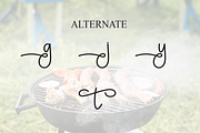 Roasting | Script Font, a Handwritten Font by Scratchones (Thumbnail 8 of 9)