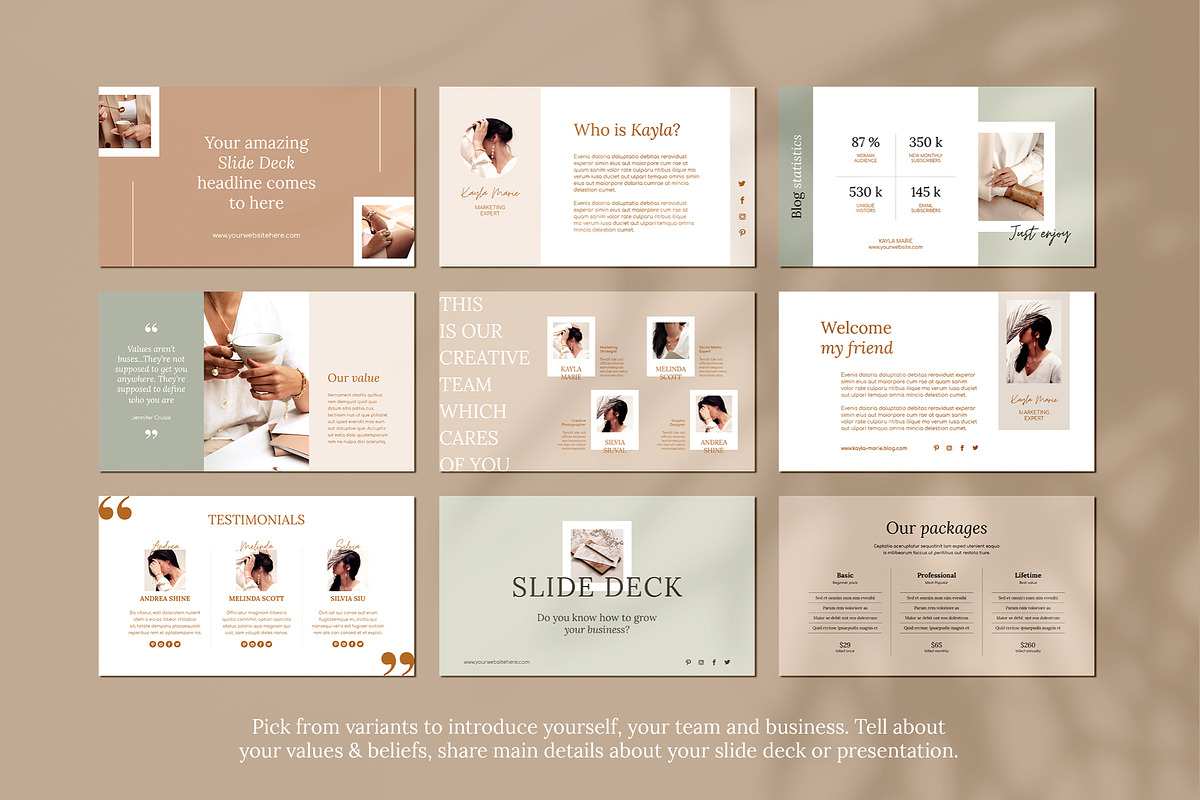 4 in 1 Course Creator Super Bundle E, a Magazine Template by Mirazz
